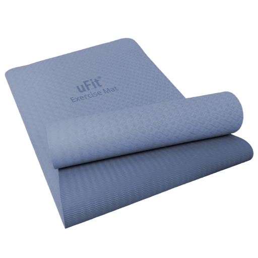 uFit Exercise Mat 200×90cm[ダスティブルー] [136027-5]