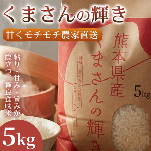くまさんの輝き ブランド米 熊本県産 くまさんの輝き[5kg]