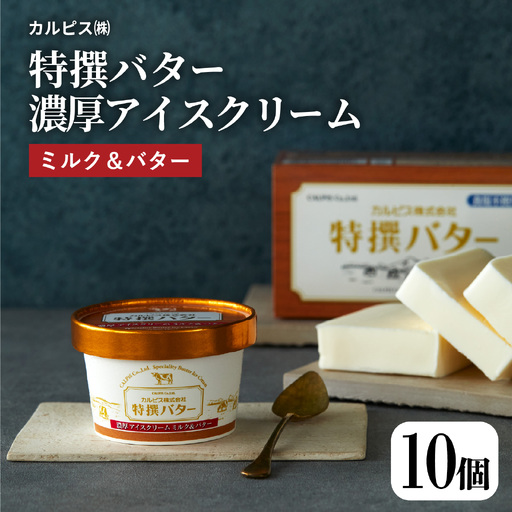 カルピス(株)特撰バターアイスクリーム 10個入 アイス プレミアム