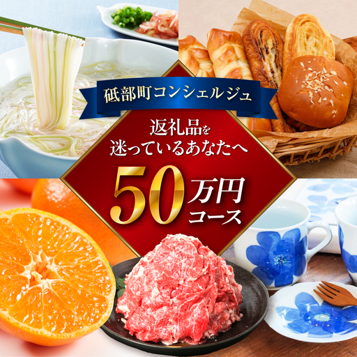 [砥部町コンシェルジュ]返礼品おまかせ!寄附額50万円コース 500,000円 砥部焼 焼き物 磁器 食器 柑橘 みかん 詰め合わせ プレゼント 内祝い お返し ギフト グルメ 食品 お取り寄せ 高級[BJYZ014]