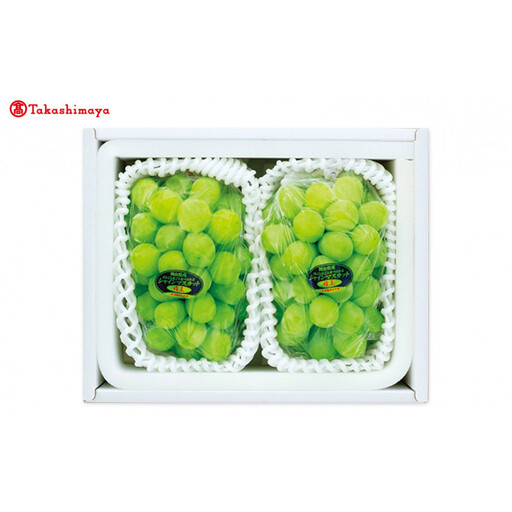 【高島屋選定品】〈フルーツアンシャンテ〉シャインマスカット600g×2