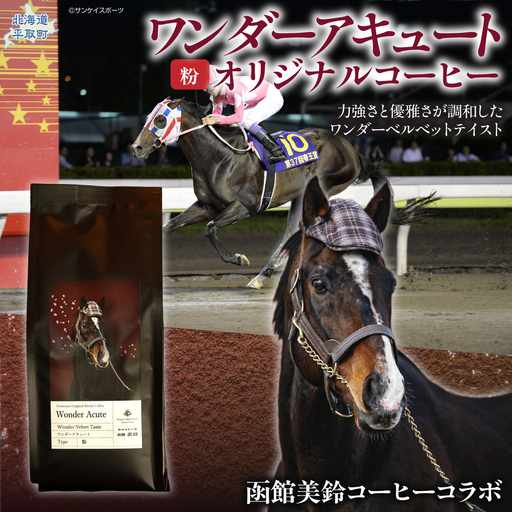 【ワンダーアキュート】「粉」オリジナルコーヒー　函館美鈴コーヒーコラボ BRTV214-1