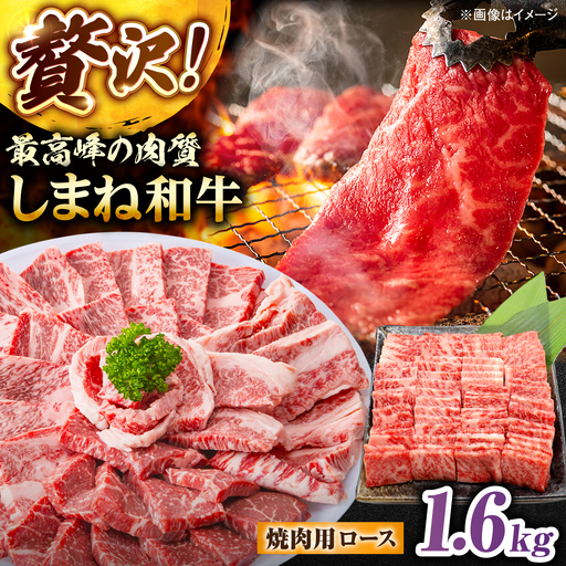 しまね和牛ロース 1.6kg(400g×4パック) 焼肉用 [ALFR011]