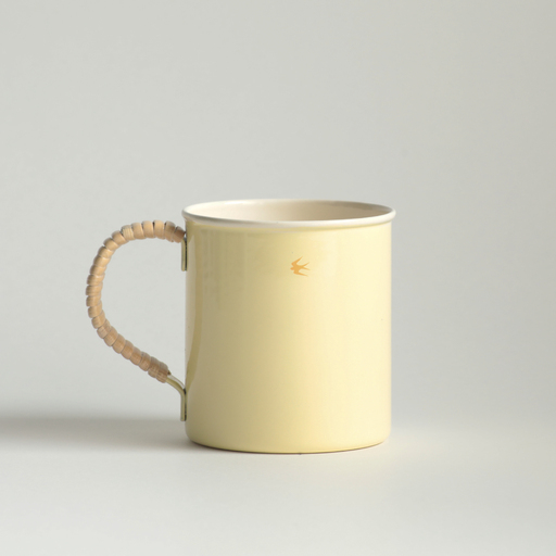 グローカルスタンダードプロダクツ TSUBAME RATTAN / Mug / Lサイズ / イエロー