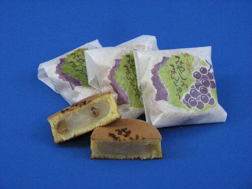 和菓子[最優秀賞受賞]巨峰わいん香る上品な味わい みやしろまんじゅう10個入