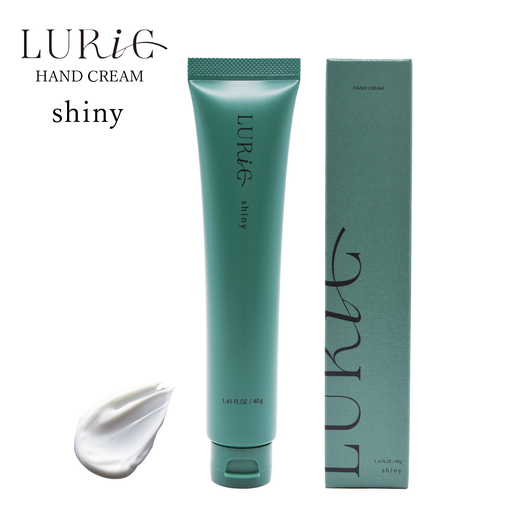 LURIC shiny（ルリック シャイニー）ハンドクリーム 40g 1本 手荒れ リラックス おすすめ ギフト プレゼント スズキ機工 自然な香り べたつかない 柑橘 ウッディ 森林 乾燥 