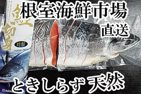 根室海鮮市場[直送]天然ときしらず切身2P(半身分)真空パック入 B-28058