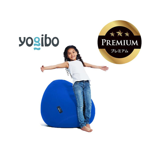 Yogibo Zoola Drop Premium ロイヤルブルー │ 送料無料 全国配送離島含 ビーズクッション カバー 洗える (ヨギボー ズーラ ドロップ プレミアム)