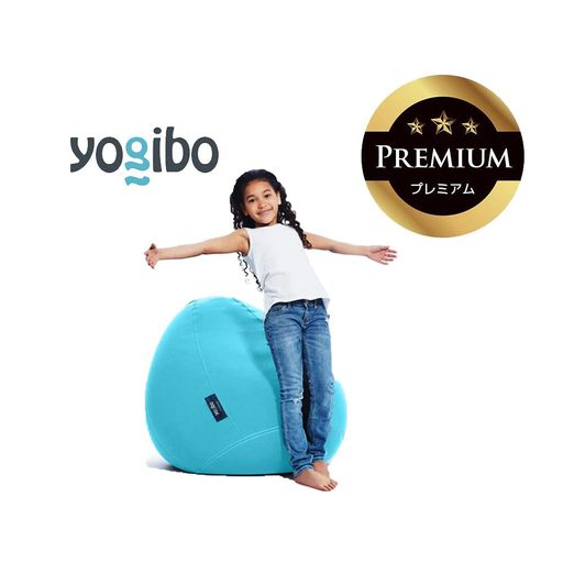 Yogibo Zoola Drop Premium スカイ │ 送料無料 全国配送離島含 ビーズクッション カバー 洗える (ヨギボー ズーラ ドロップ プレミアム)