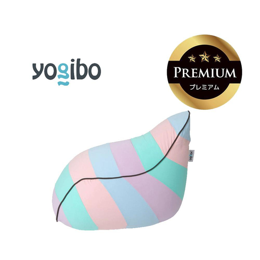 Yogibo Lounger Rainbow Premium パステル │ 送料無料 全国配送離島含 ビーズクッション カバー 洗える (ラウンジャー レインボープレミアム)