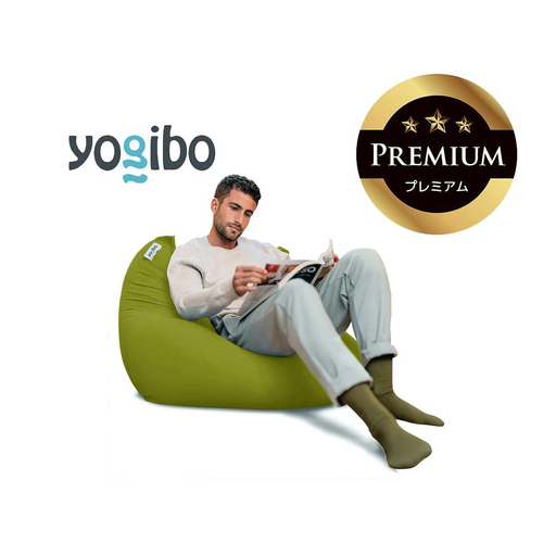 Yogibo Mini Premium ライムグリーン│送料無料 全国配送離島含 ビーズクッション カバー 洗える(ヨギボー ミニ プレミアム)
