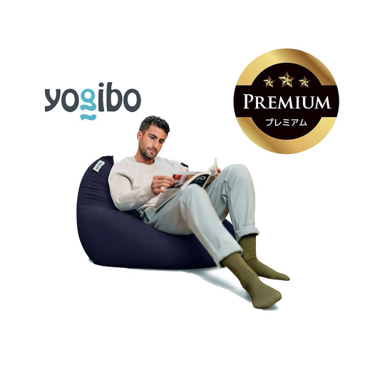 Yogibo Mini Premium ネイビーブルー│送料無料 全国配送離島含 ビーズクッション カバー 洗える（ヨギボー ミニ プレミアム）