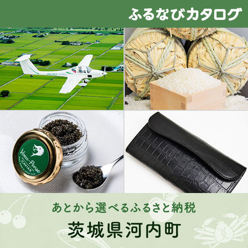【有効期限なし！後からゆっくり特産品を選べる】茨城県河内町カタログポイント