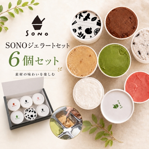 SONOジェラートセット６個セット | 岐阜県 北方町
