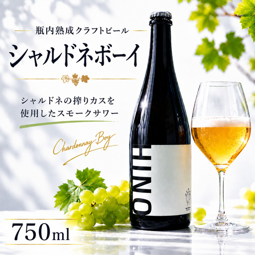 瓶内 熟成 クラフト ビール 750ml シャルドネボーイ クラフトビール 発泡酒