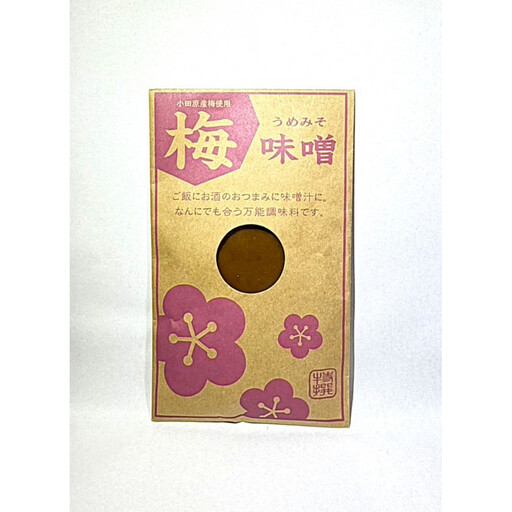 【小田原老舗田中屋本店が作る　梅味噌2個セット】小田原の梅がふわりと香る、やさしいコクの万能梅味噌