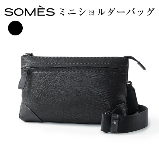 SOMES TT-68 ミニショルダーバッグ ブラック