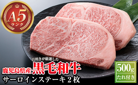 [A5ランク]黒毛和牛ステーキ計約500g(250g×2枚)※北海道・沖縄配送不可※[今肉屋] 国産 黒毛和牛 鹿児島県産 肉 牛肉 A5等級 サーロイン ステーキ肉 30000