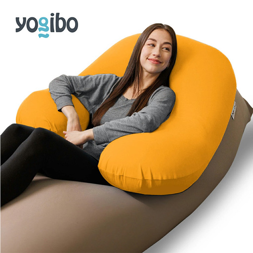 クッション ヨギボー サポート Yogibo Support アンバーゴールド クッション