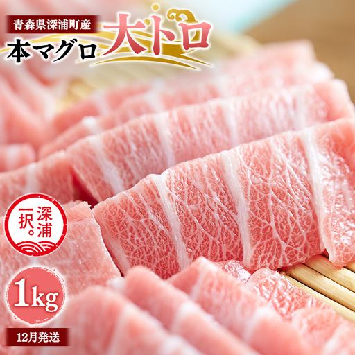 天然本マグロ 大トロ 1kg 200g×5  【fu-0015-020_12】
