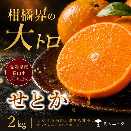 せとか 家庭用 2kg 【2027年2月中旬頃から順次発送】 | みかん ミカン mikan 蜜柑 訳ありフルーツ 柑橘 果物 おすすめ 高級 お勧め 愛媛三大高級柑橘 ( 紅まどんな せとか 甘平 ) お取り寄せ ギフト 愛媛県 松山市 【MKN017】