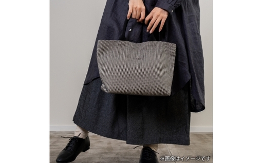 三河木綿刺し子織バッグ sasicco トート （ 消防刺子 ） 