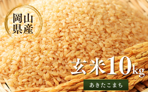 先行予約 令和8年産 新米 岡山県産米10kg(あきたこまち)| 岡山県産米 10kg あきたこまち お米 玄米 国産米 ごはん 米 人気品種 10キロ 産地直送 家庭用 お取り寄せ