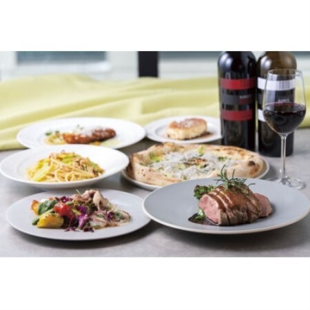 大手町店限定 Italian TOSCANA　旬の厳選コース 全8品ペアご利用チケット【1745257】
