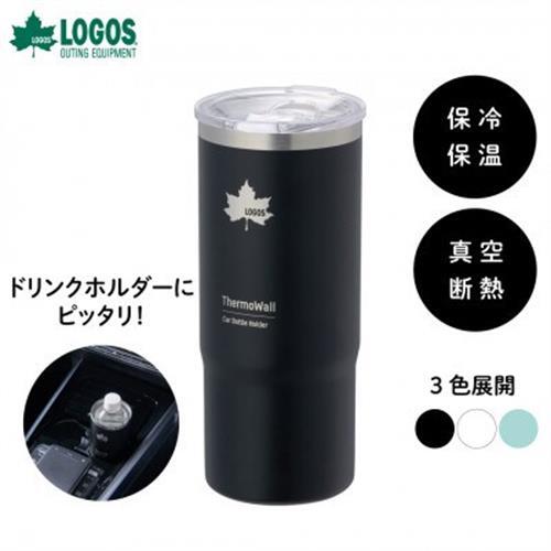 TW 真空断熱 カーボトルホルダー BK 車内のドリンクホルダーにピッタリ入る!81286001【1744575】