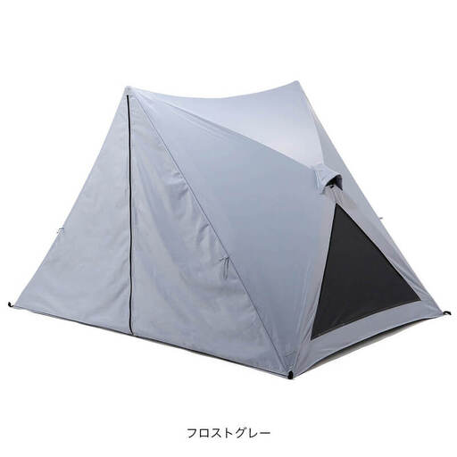 SUNDAY MOUNTAIN サンカクテント 1点 (フロストグレー) 2026年9月下旬発送 アウトドアグッズ キャンプ アウトドア ギア キャンプ用品 [E-8098_02]