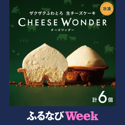 [ふるなびWEEK対象][2026年9月発送]CHEESE WONDER 6個入 | チーズケーキ スイーツ 北海道 札幌市