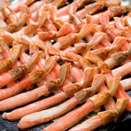 ずわい蟹味わい尽くしセット　小サイズのズワイポーション500g(25～30本)とカニ味噌80g【配送不可地域：離島】【1749991】
