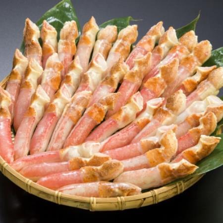 ひと口サイズで食べやすい 本ずわい蟹むき爪下 2kg(1kg×2)【配送不可地域：離島】【1750010】