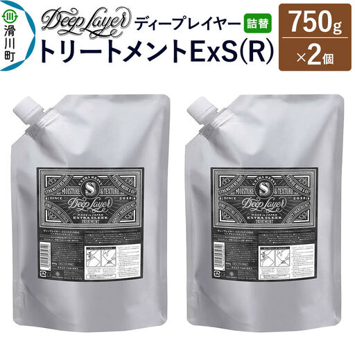 DeepLayer ディープレイヤー トリートメント ExS (R) 【詰替】 750g×2個