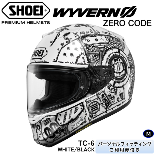 WYVERN Φ ZERO CODE TC-6 (WHITE／BLACK)M フィッティングチケット付き [2221]