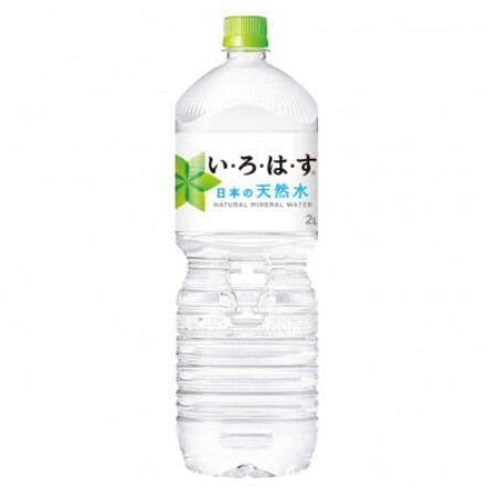 [毎月定期便]い・ろ・は・す 天然水(大山) 2000ml×6本全2回