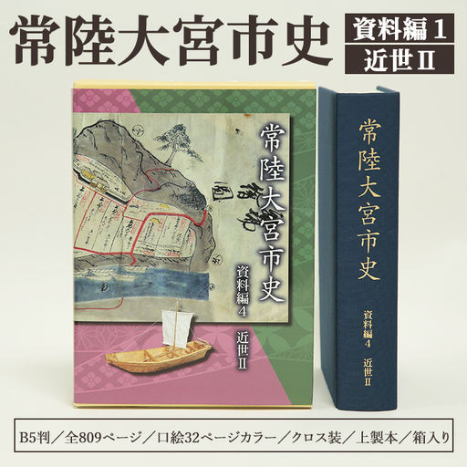 常陸大宮市史 資料編4 近世2 史料 資料 日本史 [歴史][ho1702]