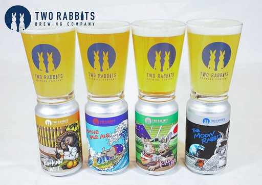 TWO RABBITS BREWING クラフトビール[飲み比べ4種×12本セット][DN16W]