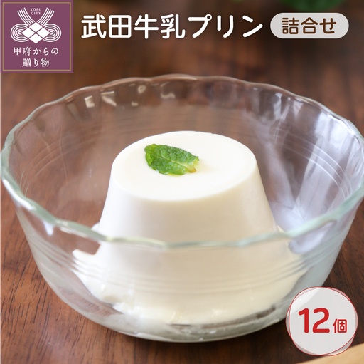 武田牛乳プリン詰合せ(85g×12個) 73181100