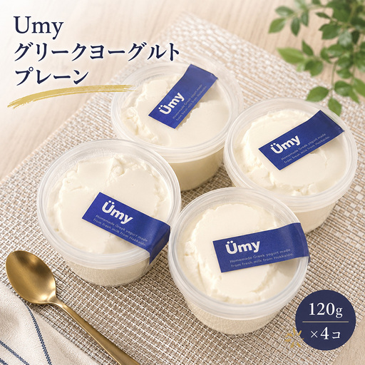 Umyグリークヨーグルト プレーン 計4個セット高たんぱく よーぐると 乳製品 スイーツ