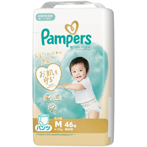 パンパース 肌へのいちばん Mたっち 8P おむつ
