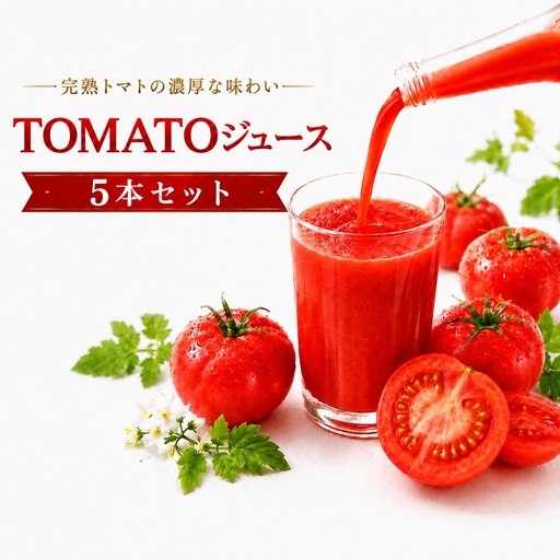 TOMATOジュース 5本セット | テトテ農園