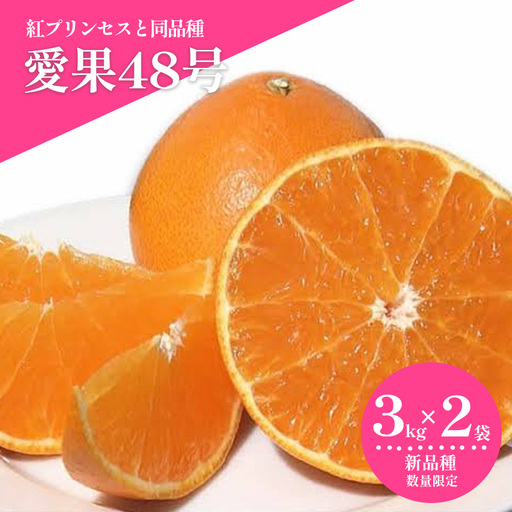 [2027年3月上旬頃から順次発送] 愛果48号 約3kg × 3箱 (紅プリンセスと同品種) |みかん あいか フルーツ 愛媛県産 