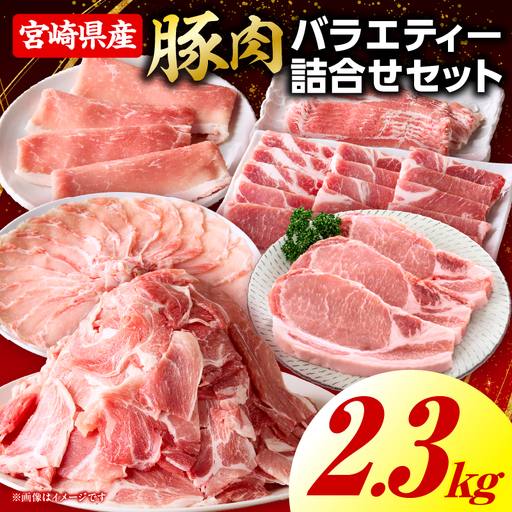 豚肉バラエティー詰合せセット[2.3kg]_kn085-013