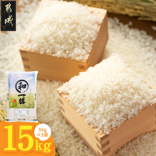 都城産と国産のブレンド米 15kg〔AE-15-014-15kg〕_(都城市)