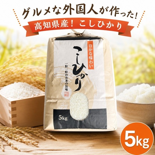 こしひかり 白米 5kg 2025年産[0941-5]