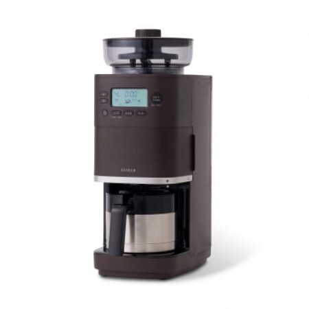シロカ コーン式全自動コーヒーメーカー カフェばこ PRO SC-C281