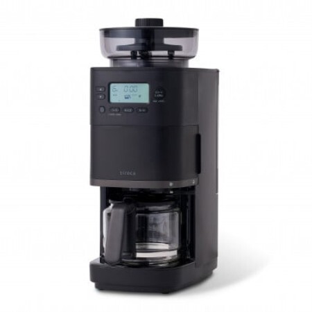 シロカ コーン式全自動コーヒーメーカー カフェばこ PRO CM-6C271 ブラック