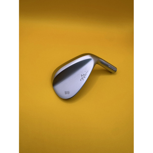 ゴルフ Abi Wedge ホワイトクロムメッキ58°　N.S.PRO MODUS3 WEDGE 105　女性クラフトマンの阿比留俊子　設計・デザイン ゴルフ