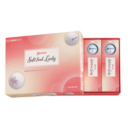 スリクソン SOFT FEEL LADY　 3ダースセット　＜カラー：ホワイト＞
